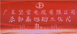 廣東堅寶電纜有限公司總部基地落成奠基儀式